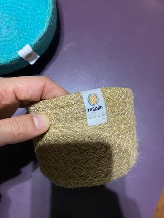 Pack 2 cestas de yute Respiin