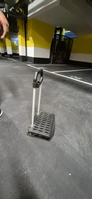 Carrito mochila plegable