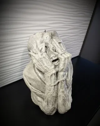 Goth Zombi Porta Candela