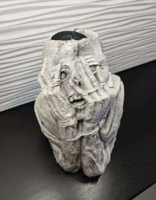 Goth Zombi Porta Candela