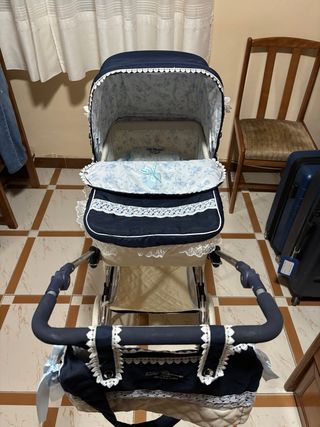 de cuevas coche reborn pegable azul marino