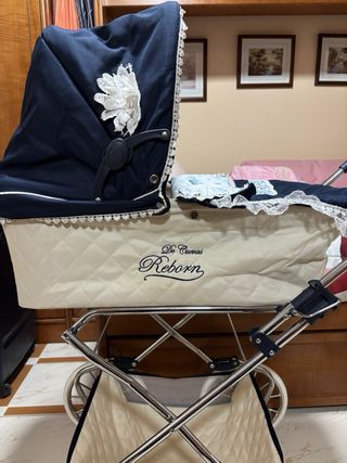 de cuevas coche reborn pegable azul marino