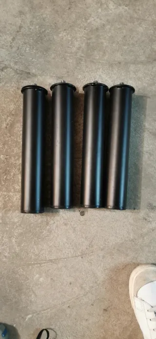 Juego de 4 y 6 patas para somier