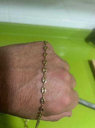 Cadena Calabrote Oro 18k Nueva