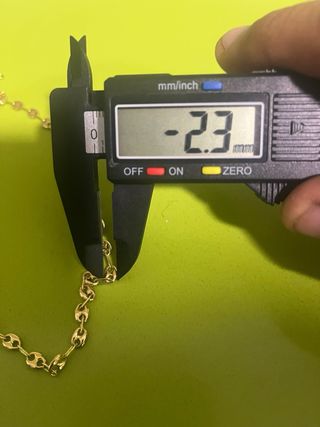 Cadena Calabrote Oro 18k Nueva