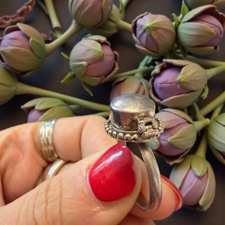 Anello Argento 825 Antico Primo 900 Segreto