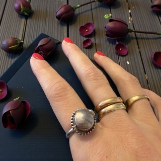 Anello Argento 825 Antico Primo 900 Segreto