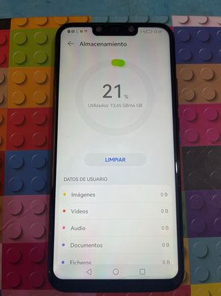 Móvil reacondicionado negro