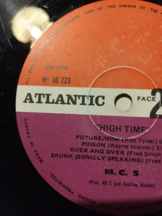 Vinilo MC5 High Time