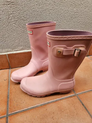 Botas Hunter Rosas Talla 39