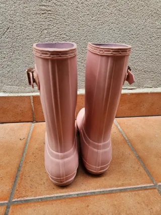 Botas Hunter Rosas Talla 39