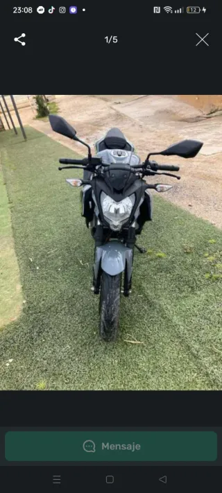 Moto 125cc Kawasaki