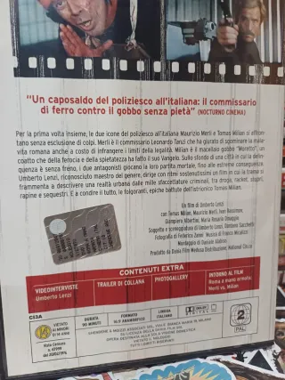 Roma a mano armata DVD Umberto Lenzi Tomas Milian