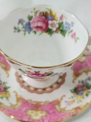 Servicio de té o café de porcelana ingle