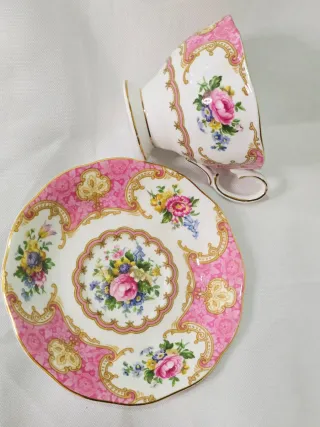 Servicio de té o café de porcelana ingle