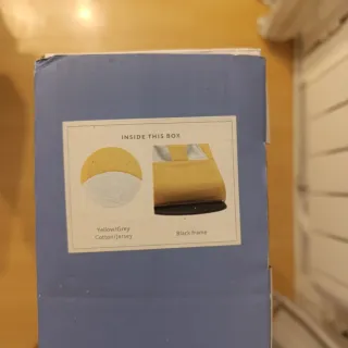 Hamaca BabyBjörn amarilla y gris