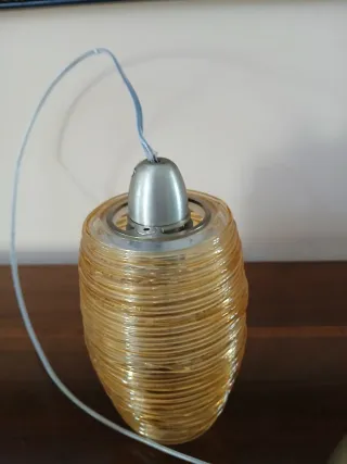 2 Lampade a sospensione attribuite a Vistosi.