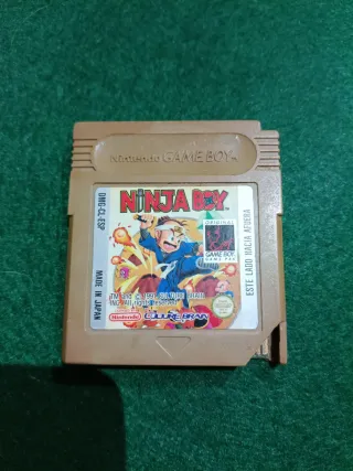 Ninja Boy Game Boy Nintendo DMG-CL-ESP