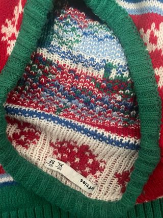 Jersey Navideño Lefties Renos Copos Talla XL