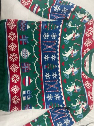 Jersey Navideño Lefties Renos Copos Talla XL