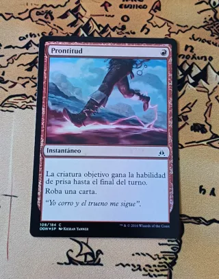 CARTA MAGIC FOIL - PRONTITUD