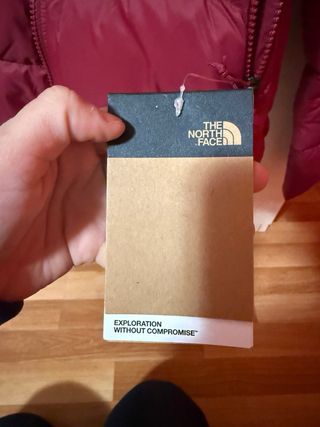 Piumino The North Face donna rosso
