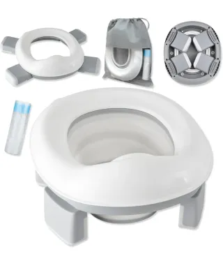 Orinal y Reductor WC Portátil Plegable Compacto