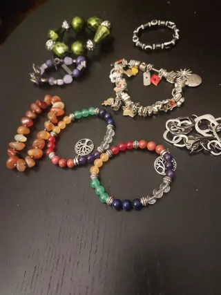 Lote Pulseras Bisutería Varias