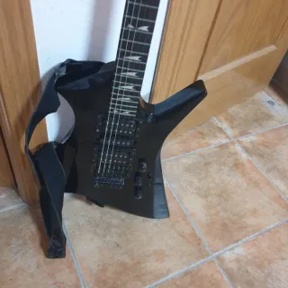 Confezione di 2 chitarre elettriche nere