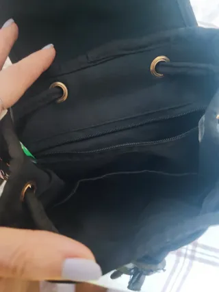 Mochila Benetton lentejuelas multicolor