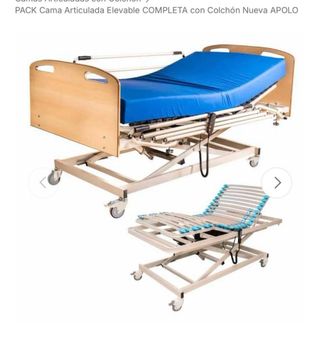 PACK: Cama articulada elevable completa + colchón