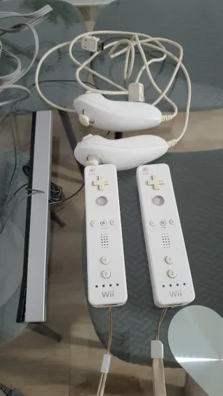 Nintendo Wii Blanca Completa