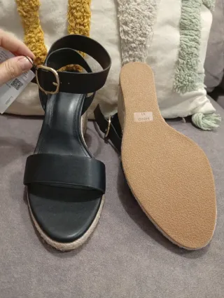 Sandalias cuña Mango Talla 41