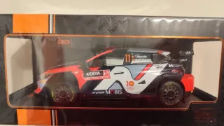 Hyundai i20N Rally1 Neuville Safari 2024 Ixo 1:18