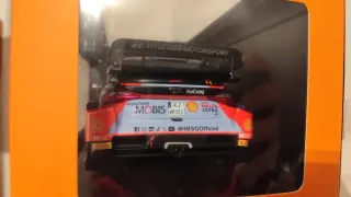 Hyundai i20N Rally1 Neuville Safari 2024 Ixo 1:18