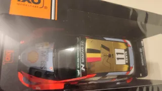 Hyundai i20N Rally1 Neuville Safari 2024 Ixo 1:18