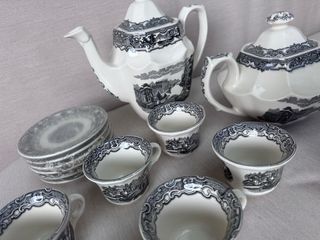 Juego de café La Cartuja Negro Vista