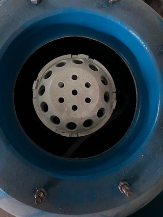 Filtro piscina Klinwass azul y blanco