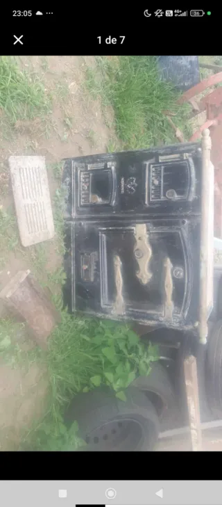 Cocina de leña Lacunza horno de acero reforzado