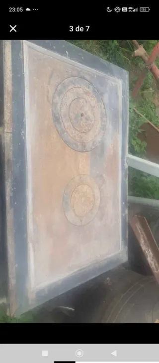 Cocina de leña Lacunza horno de acero reforzado