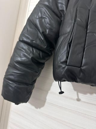 Bomber Zara in ecopelle inbottito tg XS