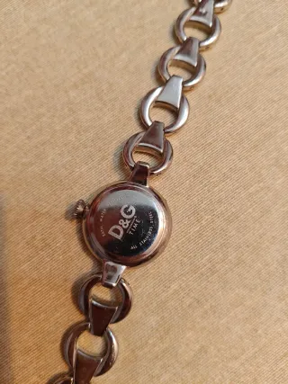 Reloj D&G Plata y Negro