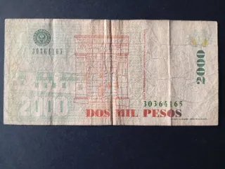 Billetes Brasil, Colombia y Perú