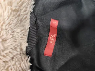 Abrigo EDC Talla L Gris con Capucha