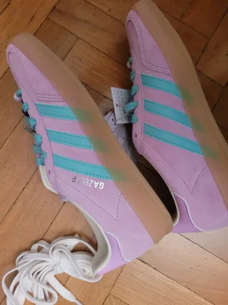 Adidas Gazelle Talla 38 Rosa/Turquesa
