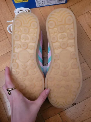 Adidas Gazelle Talla 38 Rosa/Turquesa