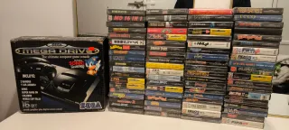 Lote Sega Mega Drive con juegos