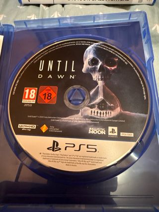 Until Dawn PS5 Juego de Terror