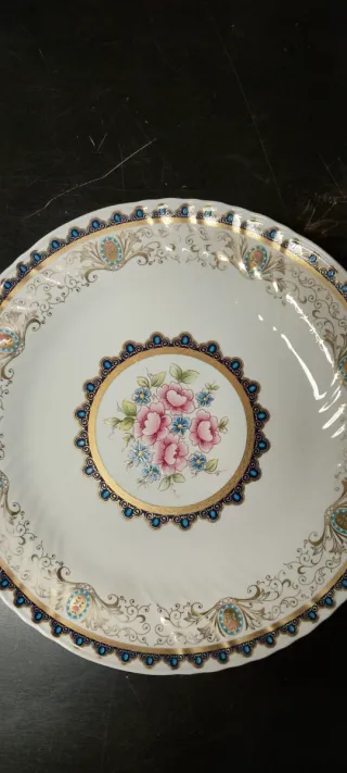 Piatto decorativo Limoges floreale