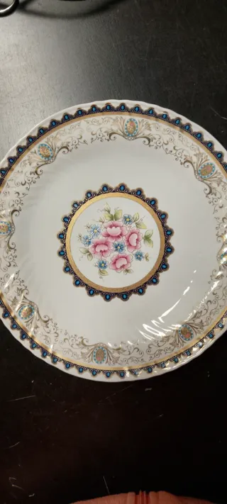 Piatto decorativo Limoges floreale
